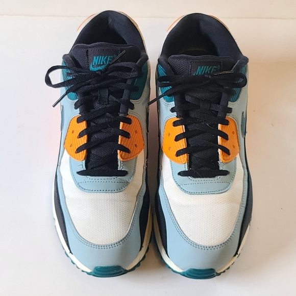 Nike Air Max Sneakers in Orange and Teal - Picture 2 of 8